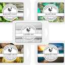 Fresh & Clean 5 Pack Wax Melt. 16 Ounce 5 Pack. 100% USA Made Variety - Plant Based Soy - Warmer Cubes