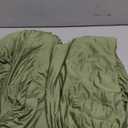 Moosfor Spandex 8 Foot Rectangle Table Cloth 2 Pack, Elastic Fitted Tablecloths for Picnic, Stretch Washable Patio Table Cover for Outdoor, Camping, Banquet and Parties(Sage Green, 30"x96")