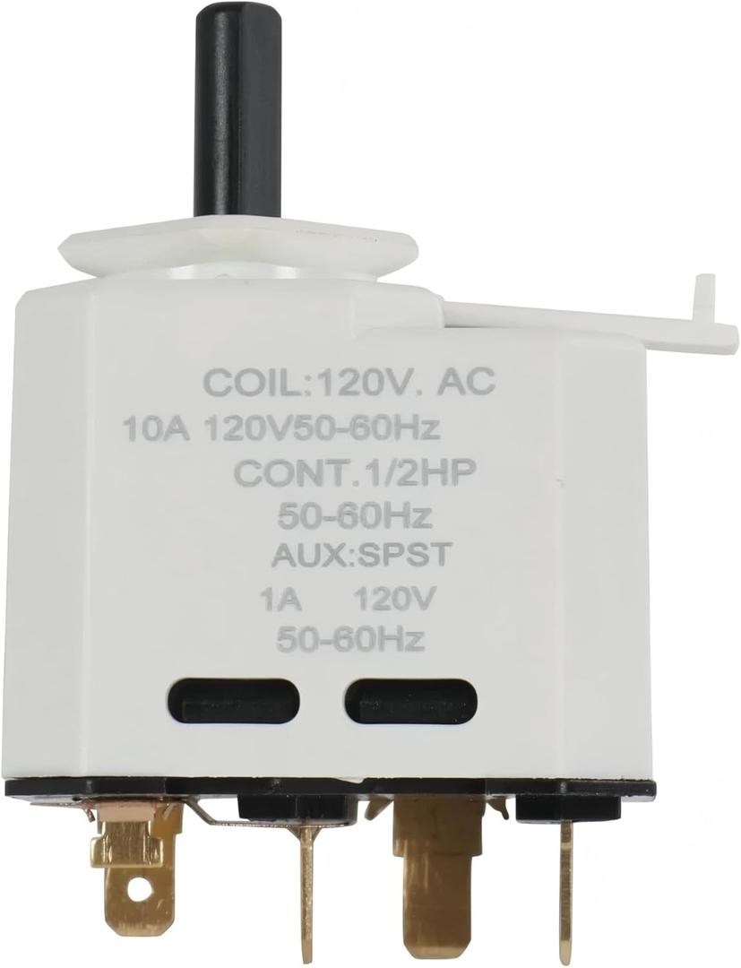 3398095 Dryer Push to Start Switch Replacement & Compatible with Some Whirlpool Admiral Crosley Estate Inglis Kenmore and Maytag Dryers Replaces PS11741493W10446920, AP2947429W10117655