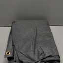 4x16Ft Balcony Privacy Screen, Apartment Railing Cover for Sunshade Wind & UV Protection, Outdoor Privacy Fence Screen for Patio, Terrace, Porch & Poolside Protection (Dark Grey)