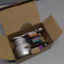 Magnetic Measuring Cups and Spoons Set of 17 - Stackable Stainless Steel Magnetic Measuring Spoons Set with Leveler - Dual Marking Scale Measuring Cup for Dry and Liquid Ingredients, Baking & Cooking