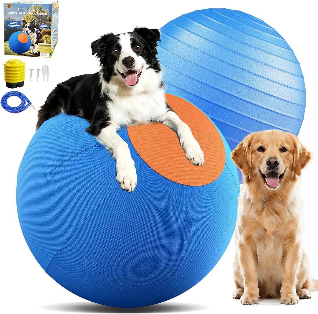 Happypaw 3.0 2026 25'' Herding Ball for Dogs – Enhanced Chew Resistance & Heavy-Duty Material