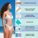 Digital Waxing Kit for Women & Men - 8 Packs Lavender & Milk Hard Wax Beans with Fast-Melting Silicone and Pre/Post Care Wipes - A