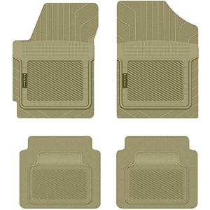 PantsSaver Custom Fits Car Floor Mats for BMW X5 2013, Front & 2nd Seat Heavy Duty Floor Mats (4PC), All Weather Protection for Vehicle, Tan