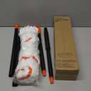 Self Wringing Twist Mop for Floor Cleaning, 57.5 inches Long Handle Cotton String Mop with Wringer, Washable Microfiber Wet Mop with Scouring Pad for Hardwood, Tile, Bathtub, Kitchen