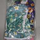 Pet Soft Washable Female Diapers (3 Pack) Female Dog Diapers, Comfort Reusable Doggy Diaper for Girl Dog in Period Heat (Cute Flower, L) (Large:19''-25'')