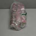 Restaurantware 12 Ounce Ripple Wall Disposable Coffee Cups, 500 Insulated Crimson Paper Tumblers with Rolled Rim Design, Lids Sold Separately for Hot Drinks like Tea, Hot Chocolate and More 100 Pack