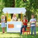 Jingmore 50 Pcs Lemonade Stand Kit for Kids (Stand Included), Cute