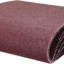 uxcell 5pcs 8" x 19" Sanding Belts 40 Grits Aluminum Oxide Abrasive Belt Sander Paper Sanding Papers for Metal Wood Grinding Polishing, Reddish Brown