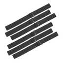Adjustable Straps For Wigs And Making WigsAdjustable Wig Bands (Black, 1 x 6pcs)