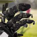3 Pack Camouflage Golf Club Head Covers for Driver, Fairway Woods and Hybrid with Rotatable Number Tag