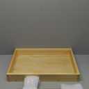 14''W x 21''D x 3''H Pull Out Cabinet Drawer Soft Close Slide Out Wood Organizer for Kitchen, Finished, Bottom and Side Assembly (Wood Drawer Part Width is 13inch)