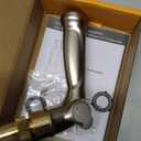 FANHAO Professional Heavy Duty Garden Hose Nozzle, 100% Metal Thumb Control Water Nozzle with Brass Tip, High Pressure Adjustable Water Hose Sprayer for Lawn & Plant Watering, Car & Pet Washing