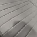 Shintenchi Bar Stools Set of 2 Modern Swivel Bar Chairs, Counter Height Faux Leather Metal Barstools, Upholstered Island Chairs with Back and Footrest, Gray