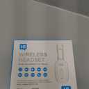 LEAYU Bluetooth Headset, 60hrs Noise Canceling V5.2 Over Head Headphones, Single Ear Trucker Wireless Headset with Mic, Mute Button, Multipoint, for Phones PC Computer Truck Driver Office Work  Black