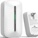 Ecoey Carbon Monoxide Detectors Plug-in with Advanced Electrochemical Sensor 10 Year Carbon Monoxide Detector Foldable Plug with Battery Backup CO Detector for Home and Kitchen FJ146A, 1 Pack