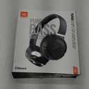 JBL Tune 510BT - Bluetooth headphones with up to 40 hours battery, microphone for call, foldable and comfortable, Android and iOs compatible (Black)