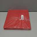 2 x Newrara Graduation Unisex Matte Adult Graduation Cap with Tassel (Red)