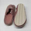 EverFoams Women's Fashionable Open-toe Slippers with Cozy Plush Non-Slip Sole 9-10