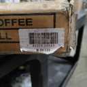 AFI Portland Full Wood Platform Bed with Footboard, Light Toffee