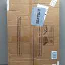 ULIFHOME U16 Upgraded Washer Dryer Stacking Rack for Narrow Laundry Room and Bathroom, Metal Over Washer and Dryer Storage Shelves for Saving Space, 29.5" W x 23.6" D x 53.1" H, Black