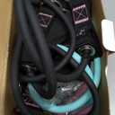 Resistance Bands with Handles for Women, 5 Level Exercise Bands Workout Bands for Physical Therapy, Yoga, Pilates, Door Anchor, Storage Pouch (10-100 LBS Colour)