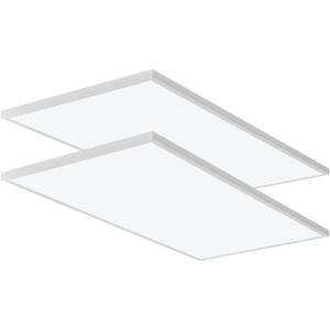 Lithonia Lighting 2x4 LED Flat Panel Light 4000 Lumens 3500/4000/5000K 2pk