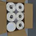 MFLABEL 12 Rolls Thermal Shipping Labels (12,000 Labels) - 2.25 x 1.25 Inch Direct Thermal Perforated Stickers for FBA, Barcode, SKU, Packaging Compatible with Zebra, Rollo, Munbyn Thermal Printers