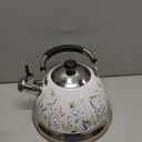 Tea Kettle, 3.1 Quart Whistling Tea Pot for Stove Top, Food Grade 304 Stainless Steel Teapot with for Coffee, Tea, Milk etc