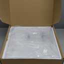 Acrylic Paper Plate Dispenser Wall Mounted, Paper Plate Organizer in Cabinet, Disposable Plate Storage Holder for Kitchen Countertop or Outdoor Picnics Party, Provide Adhesive Strip & Mounting Screws