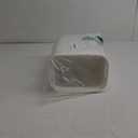 MOUYAT 6 Pack White Plastic Storage Bins, Stackable Plastic Storage Baskets Boxes, Cupboard Organiser Storage Boxes for Shelves Drawers Pantry Closet Bathroom, 9.8 x 6.8 x 5.9 Inch