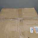 Clear Bathroom Sink Hand Painting Gold Fish Tempered Glass Vessel Sink Basin with Waterfall Faucet and Drain Combo,16"Round Glass Bowl Sink Above Counter Clear Bathroom Vessel Sink Set