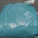 UIRWAY 500D Pool Cover 15FT Round [2025 Upgraded Heavy Duty Fabric] Solar Pool Covers for Above Ground Pools, New Super Windproof Gel-Coated Tarp Straps, Swimming Pool Covers with UV Protection