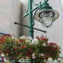 3 x Hemobllo Steel Lamp Post Cross Arm 16.14In Outdoor Light Pole Ladder Rest Replacement with Decorative Ball Ends for Hanging Lanterns and Signs