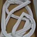 Upgraded W10830189 Refrigerator Door Gasket Replacement Compatible with Whirlpool Ken-more Refrigerator W10137006, W10163894 Refrigerator Fresh Food Door Gasket Seal for Kitchen-Aid Fridge Seal Part