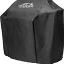 Traeger Silverton 620 Full-Length Grill Cover, Heavy-Duty Weather-Resistant Outdoor BBQ Cover, Custom Fit Protection for Traeger Silverton 620 Pellet Grills