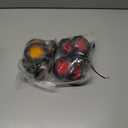 10Pcs 2 inch Round Led Trailer Marker Lights - Led Side Marker Lights with 2 Prong Plug, IP67 Waterproof Clearance Lights for Truck Camper RV, Flush Mount, [DOT Approved], 12V, (5 Red + 5 Amber)