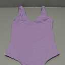 SAUNGKUAI Women’s Bodysuit Sexy Plunge Deep V Neck Backless Sleeveless Tank Thong Body Suits Outfits for Going Out S