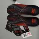 CRUVHEAL 220+ lbs Plantar Fasciitis High Arch Support Insoles Men Women - Orthotic Shoe Inserts - Boot Work Shoe Insole (M, Black)