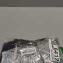 GRAPENT Women's Plus Size Sequin 3/4 Sleeves Evening Gown Party Long Maxi Dress (Champagne Black)