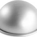 Fat Daddio's 4 Inch x 2 Inch Deep Aluminum Hemisphere Pan