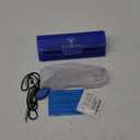 VisionGlobal Blue Light Blocking Glasses for Women/Men, Anti Eyestrain, Computer Reading, Stylish Oval Frame, Anti Glare (3147_gold Black(c7))