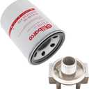 3/4 inch NPT Fuel Filter for Transfer Pump, 30 Micron Spin-on Style for Portable Mobile and Stationary Fuel Tanks Boat