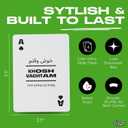 Persian Lingo Playing Cards | Travel Flashcards | Learn Persian Vocabulary in A Fun & Easy Way | 52 Essential Translations (Medium)