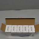 BESTTEN 5 Pack Double Light Switch, Single Pole, Combination Decorator Interrupters, 15A 120V, in-Wall On/Off Switch, Dual Paddle Rockers, Wallplate Included, UL Listed, White