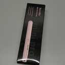 Terviiix Mini Flat Iron Hair Straightener, Adjustable Temperature, Travel-Size, 1/2" Ceramic Plates, Dual Voltage, Auto-Off, Pink