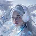 syndesmos CM7002 Gaming Headset for PS5, PS4, PC, Mac, Switch, Xbox Series, Surround Sound RGB Gaming Headphones with Noise Canceling Microphone, 50MM Dynamic Drivers, 3.5MM Audio Jack, Light White