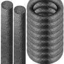 Foam Backer Rod for Gaps Concrete Crack Filler Joints Foam Gap Filler Caulk Saver Backing Rod Concrete Filler Rope (Black, 1 Inch x 10 Feet)