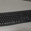 Logitech MK295 Wireless Mouse & Keyboard Combo with SilentTouch Technology, Full Numpad, Advanced Optical Tracking, Lag-Free Wireless, 90% Less Noise - Graphite