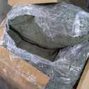 EBENCHICO Giant Bean Bag Chair Sofa for Adults Teens, Comfy Corduroy Large Bean Bag Chairs with Armrests for Bedroom Living Room, Adult BeanBag Lazy Sofa Couch Chairs with Filler Included (Green)